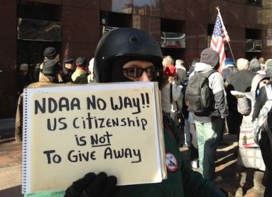 NDAA Protests End In Ironic Swarm Of Arrests