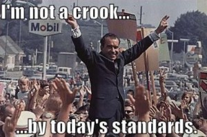 Nixon explains to the nation that he is detaching the dollar from gold to "stabilise" the dollar