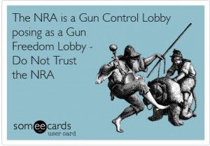 NRA WORKING ON GUN CONFISCATION