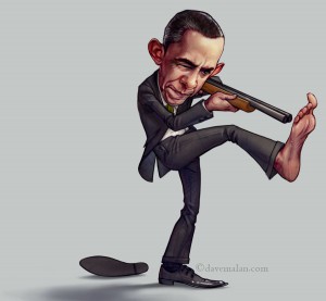 Obama Shoots Himself in the Foot