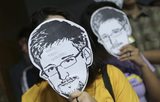 Brazilian Senators Don 'Snowden' Masks