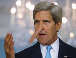 Putin Says John Kerry 'Is Lying. It's Sad'