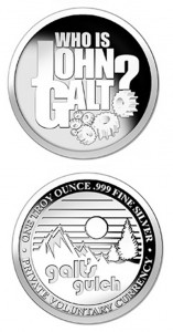 Galts Gulch Silver Coin