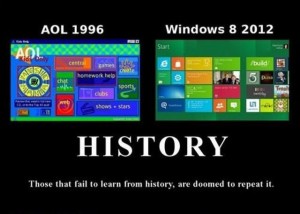 AOL vs Win8