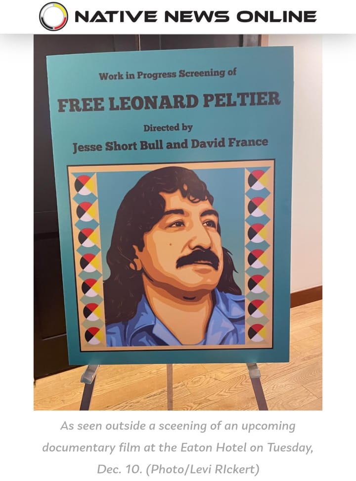 34 Members of Congress Urge President Biden to Pardon Leonard Peltier