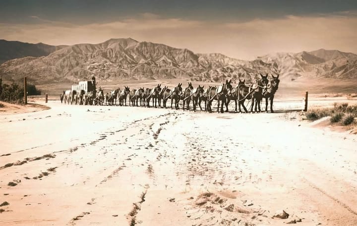 Into-the-West • 20 Mule Team's Death Valley Days