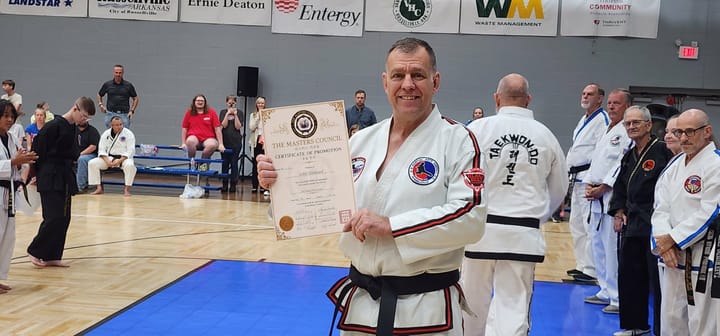 Master John Hubbard Achieves 8th-Degree Black Belt Milestone